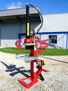 hydraulic wood splitter / tractor-mounted / automatic