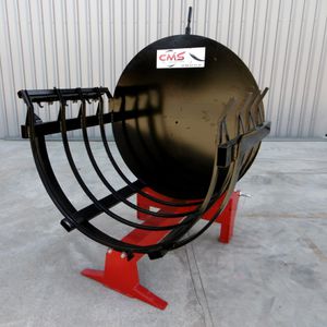 tractor-mounted bundling machine