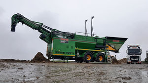 beet crop cleaning machine