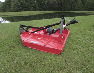 mounted mower