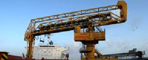 bulk carrier ship unloader
