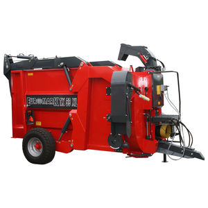 trailed straw blower