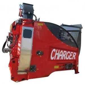 mounted straw blower