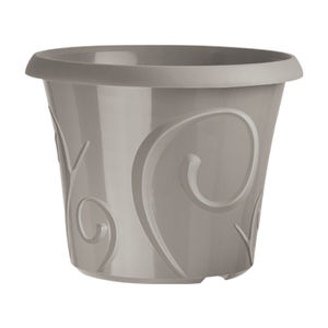 plastic pot / round / recyclable