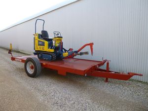 flatbed trailer