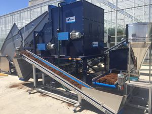 stationary processing machine