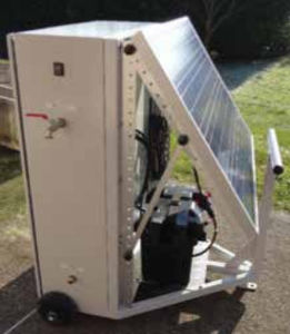 fresh water treatment system / for livestock buildings