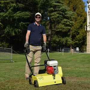 walk-behind scarifier / gasoline engine