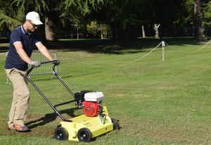 walk-behind scarifier