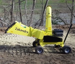 towed wood chipper