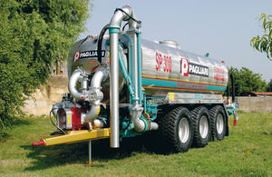 3-axle slurry tanker
