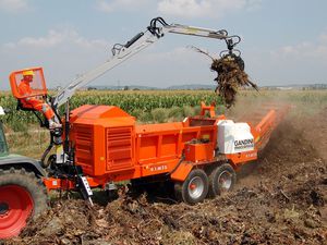 towed bio shredder