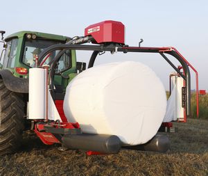 individual bale wrapper