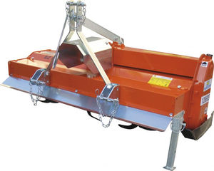 depth control rotary tiller