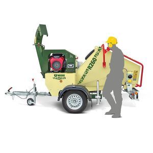 towed wood chipper 1