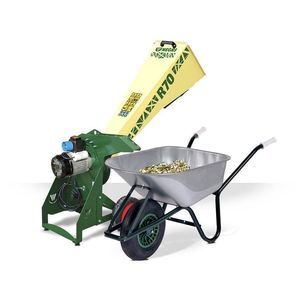 wheeled wood chipper