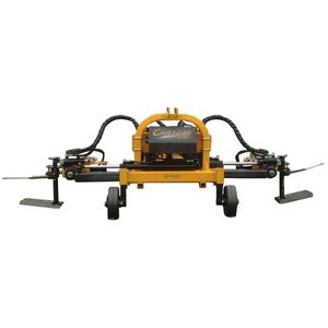 tractor-mounted row hoe 1