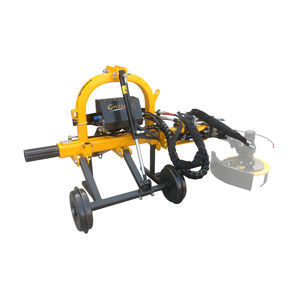 tractor-mounted row hoe