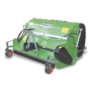 mower with roller conditioner