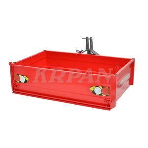 tipping mounted transport box