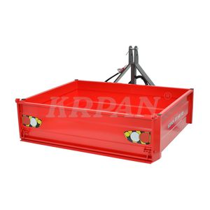tipping mounted transport box