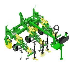 mounted row crop cultivator 1
