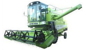cereal combine harvester / drum threshing