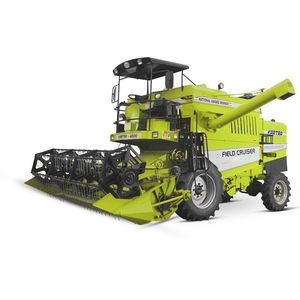 cereal combine harvester / drum threshing