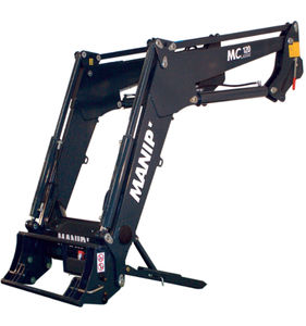 self-leveling front loader