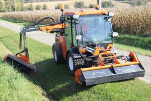 rear-mount boom mower