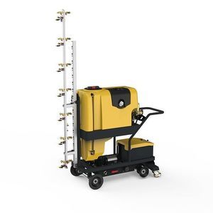 electrically-powered wheeled sprayer 1