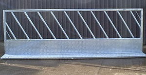 cows feeder panel