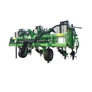 tractor-mounted row crop cultivator