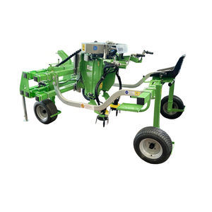 tractor-mounted row crop cultivator