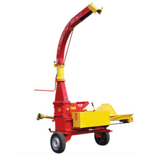 towed wood chipper