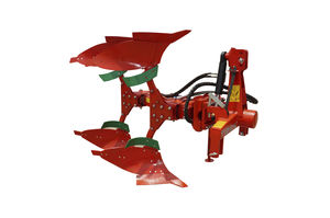 mounted plow / with hydraulic adjustment / adjustable-width / reversible