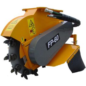 excavator stump grinder