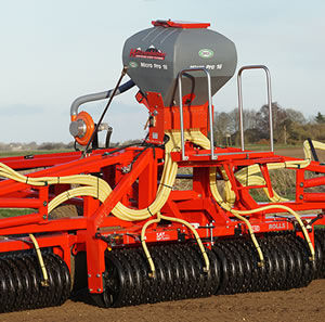 pneumatic seed drill