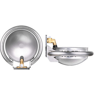 cow waterer / for horses / bowl / stainless steel