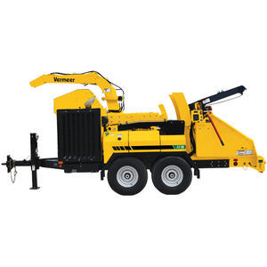 towed wood chipper