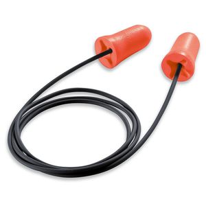 reusable ear plugs / disposable / foam / corded