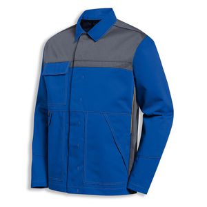 work jacket / cotton / polyester / long
