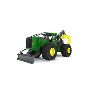 forestry skidder with grab