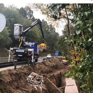 truck-mounted forestry crane 1