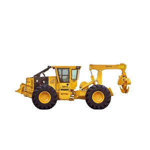 forestry skidder with grab / self-propelled / with grab