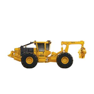 forestry skidder with grab / self-propelled / with grab