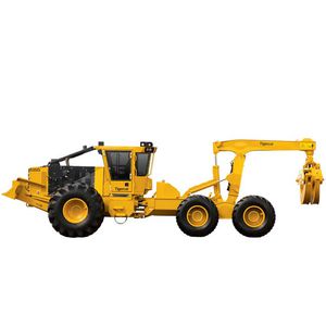forestry skidder with grab / self-propelled / with grab