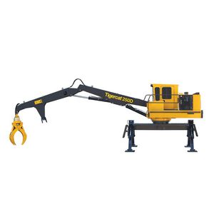 knuckle boom log loader
