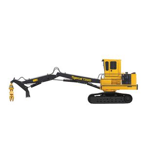 tracked log loader / knuckle boom