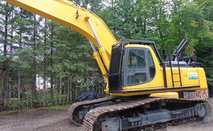 tracked excavator